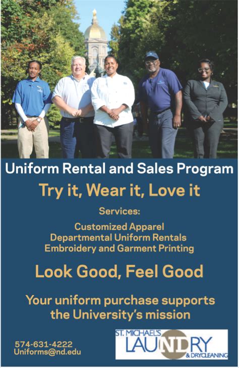 uniform rental stl